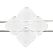 Silky Bead 6x6 mm Crystal  x50|raw }}