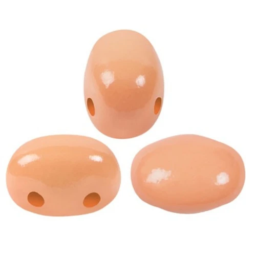 Cuentas de cristal Samos® by Puca® 7x5 mm - The Divine Peach x10g
