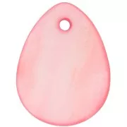 Cequíes de Nácar gota 20 mm Corail x10
