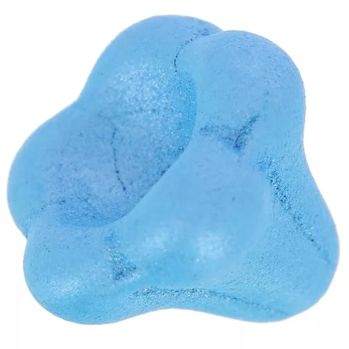 Cuenta de vidrio flor campana 11x13 mm - Azul perla pastel x1