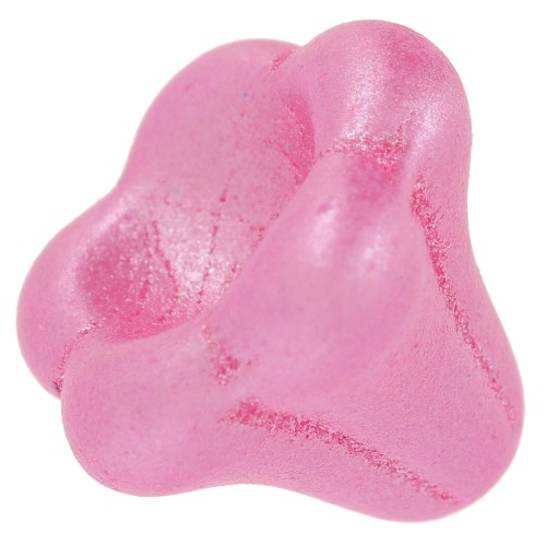 Cuenta de vidrio flor campana 11x13 mm - Pastel Pink Pearl x1