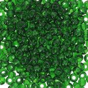 Cuentas de Rocalla Preciosa 8/0 3 mm - Verde botella x 20 g