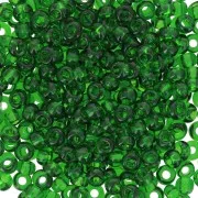 Cuentas de Rocalla Preciosa 8/0 3 mm - Verde botella x 20 g