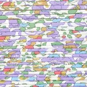 Cordón de tela Liberty - Betsy - Lavanda x1m