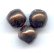 Cuentas redondas 3 mm Dark Bronze x50