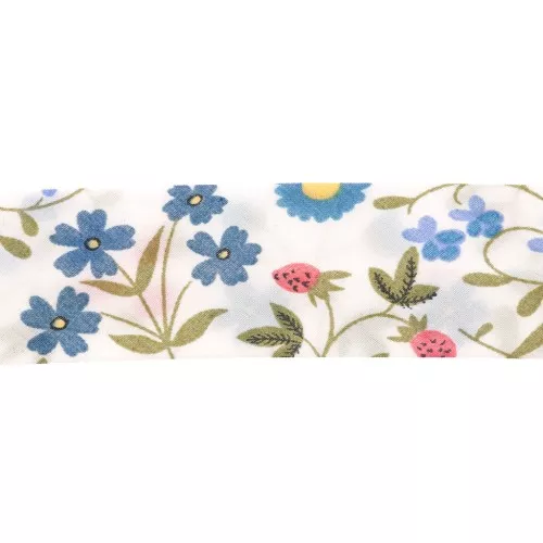 Tela al bies Liberty - Pequeño - Invierno x1m
