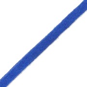 Cordón de Antelina 3x1.5 mm Azul oscuro con lentejuelas x 2.8 m