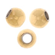 Cuentas redondas de 2,5 mm - Acero inoxidable 304L Dorado x10|raw }}