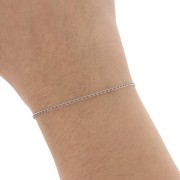 Cadena malla Rombo 1.3 mm Acero inox x1m