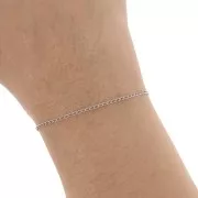 Cadena malla Rombo 1.3 mm Acero inox x1m