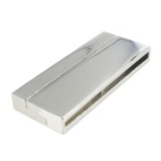 Cierre magnético 42x17 mm rodiado x1|raw }}
