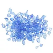 Virutas de Cristal - Resina Brillo Irregular - Azul Cobalto AB x7g