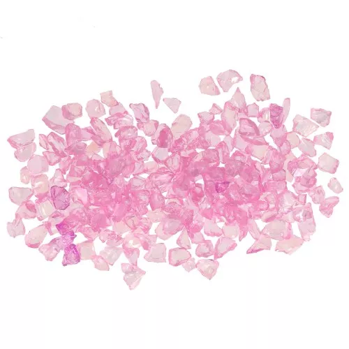 Virutas de Cristal - Resina aglomerante brillo irregular - Lila AB x7g