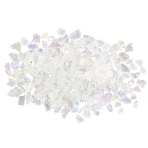 Virutas de cristal - Brillo irregular de la resina - Cristal AB x7g