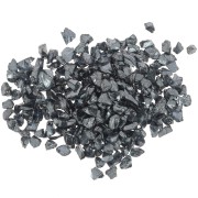 Virutas de cristal - Resina adherida brillo irregular - Negro metalizado x10g|raw }}