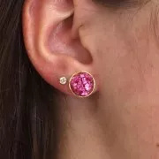 Virutas de cristal - Brillo irregular de la resina - Plata x10g