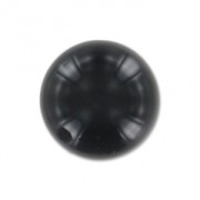 Perladas semi-agujereadas  8 mm Black Onyx x2