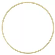 Anillo redondo para tejer y montar 38 mm - Dorado x1