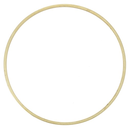 Anillo redondo para tejer y montar 38 mm - Dorado x1