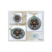 Anillo redondo para tejer y montar 38 mm - Dorado x1