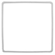 Tejido cuadrado y anillo de montaje 30 mm - Plateado x1|raw }}