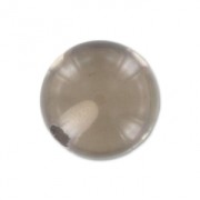 Perladas semi-agujereadas  8 mm Smoky Topaz x2|raw }}