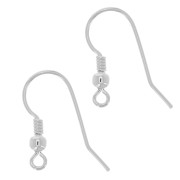 Pendientes de bola 16,5 mm - Plata de ley 925 x2