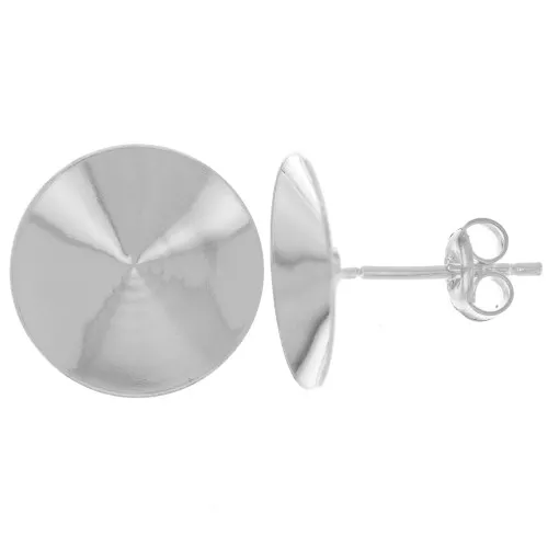Pendientes de plata 925 PureCrystal Rivoli 1122 14 mm x2