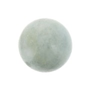 Perladas semi-agujereadas  8 mm Aquamarine x2