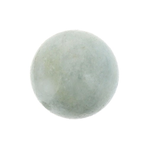 Perladas semi-agujereadas 8 mm Aquamarine x2