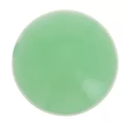 Perladas semi-agujereadas  8 mm Chrysoprase x2