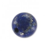 Perladas semi-agujereadas  6 mm Lapis Lazuli x2