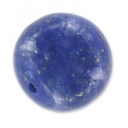 Perladas semi-agujereadas 10 mm Lapis Lazuli x2|raw }}