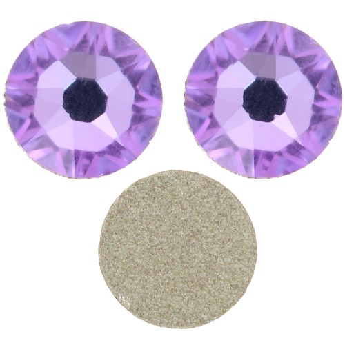 Pegatinas de strass PureCrystal 4 mm - Cristal Vitrail Light x36