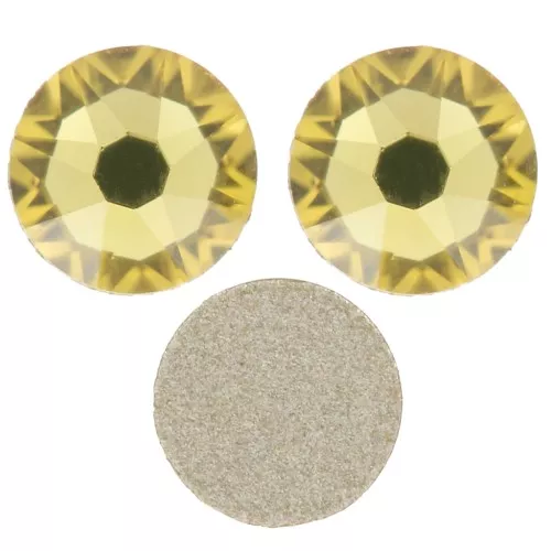 PureCrystal Strass Pegatinas 4 mm - Reinventado Dark Jonquil x36