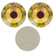 Pegatinas de strass PureCrystal 4 mm - Cristal Vitrail Medium x36