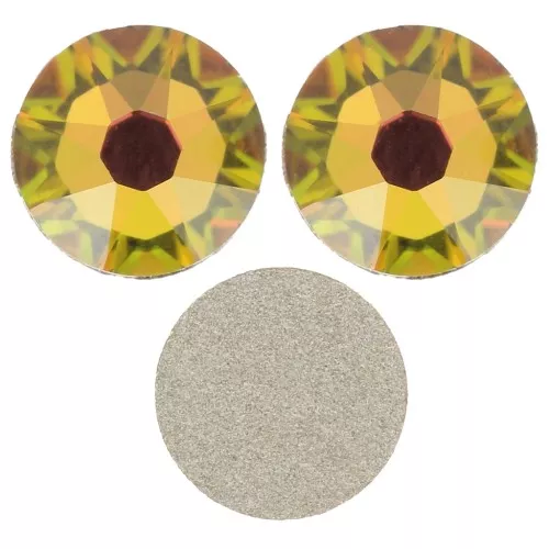 Pegatinas de strass PureCrystal 4 mm - Cristal Vitrail Medium x36