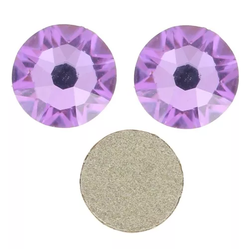 Pegatinas de strass PureCrystal 3 mm - Cristal Vitrail Light x36