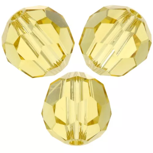 Cuentas redondas PureCrystal 5000 4 mm - Reinventado Dark Jonquil x20