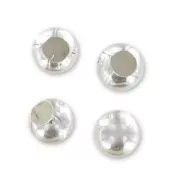 Terminales boules para cordón 2 mm Plata 925 x4