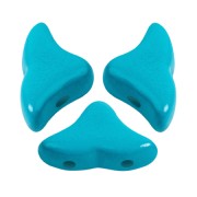 Cuentas de vidrio Helios® de Puca® 6x10mm - La Divine Aqua x10g