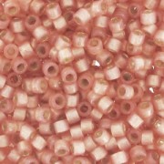 Miyuki Delica 11/0 DB0622 - Dyed Peach Silver Lined Alabaster