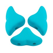 Cuentas de vidrio Helios® de Puca® 6x10mm - La Divine Aqua Mat x10g|raw }}