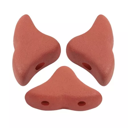 Cuentas de vidrio Helios® de Puca® 6x10mm - La Divine Terracotta Mat x10g