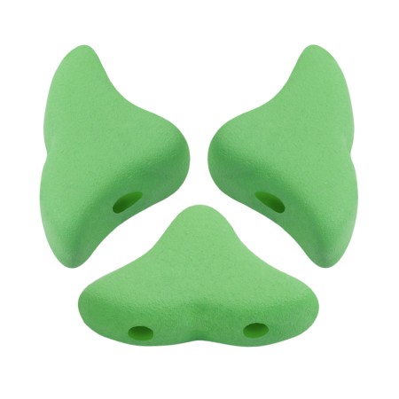 Cuentas de vidrio Helios® de Puca® 6x10mm - La Divine Pistacho Mat x10g