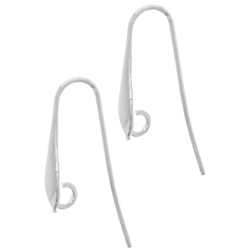 Ganchos de 19 mm - Plata 925 x2