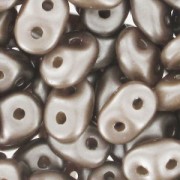 SuperDuo 2,5x5 mm Pastel Light Brown x10g