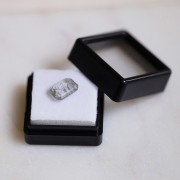 Cuarzo turmalina rectángulo 10.3x7.1 mm - 1.95 cts