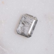 Cuarzo turmalina rectángulo 13.3x9.6 mm - 3.58 cts