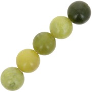 Cuentas redondas 4.5 mm gema - Nefrita Jade x20|raw }}